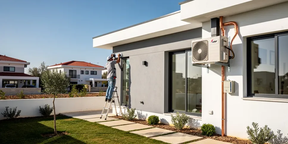 מערכת VRF – כמה עולה מיזוג אוויר לבית פרטי ומה חשוב לדעת
